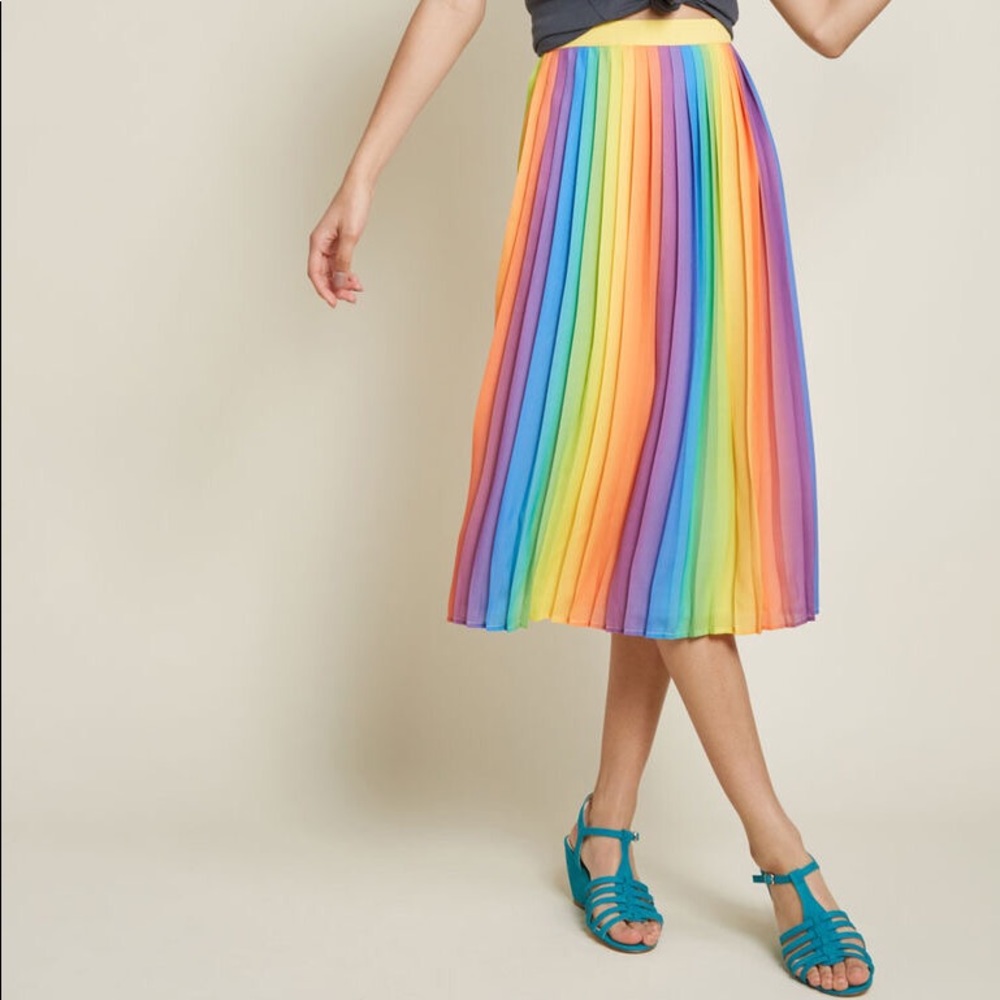 Rainbow skirt